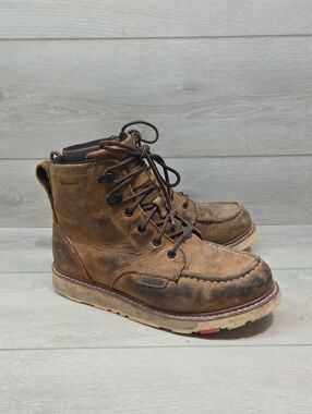 Brunt Mens The MarinHigh Top Leather Waterproof Boots Shoes Sz 9M Sneakers Sz 9M